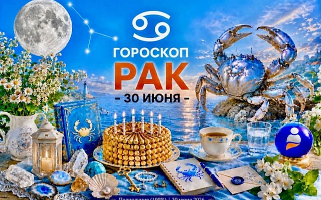 Гороскоп для рождённых 30 июня — сила после полнолуния