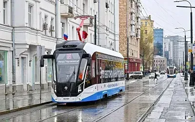 В Москве открылся самый длинный трамвайный маршрут в мире