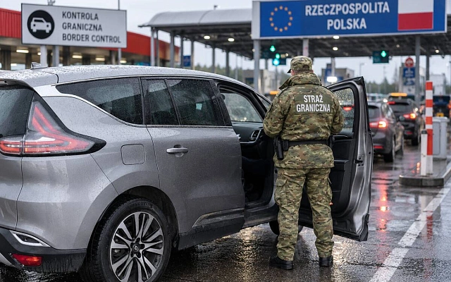 За что машину могут развернуть на границе с Польшей