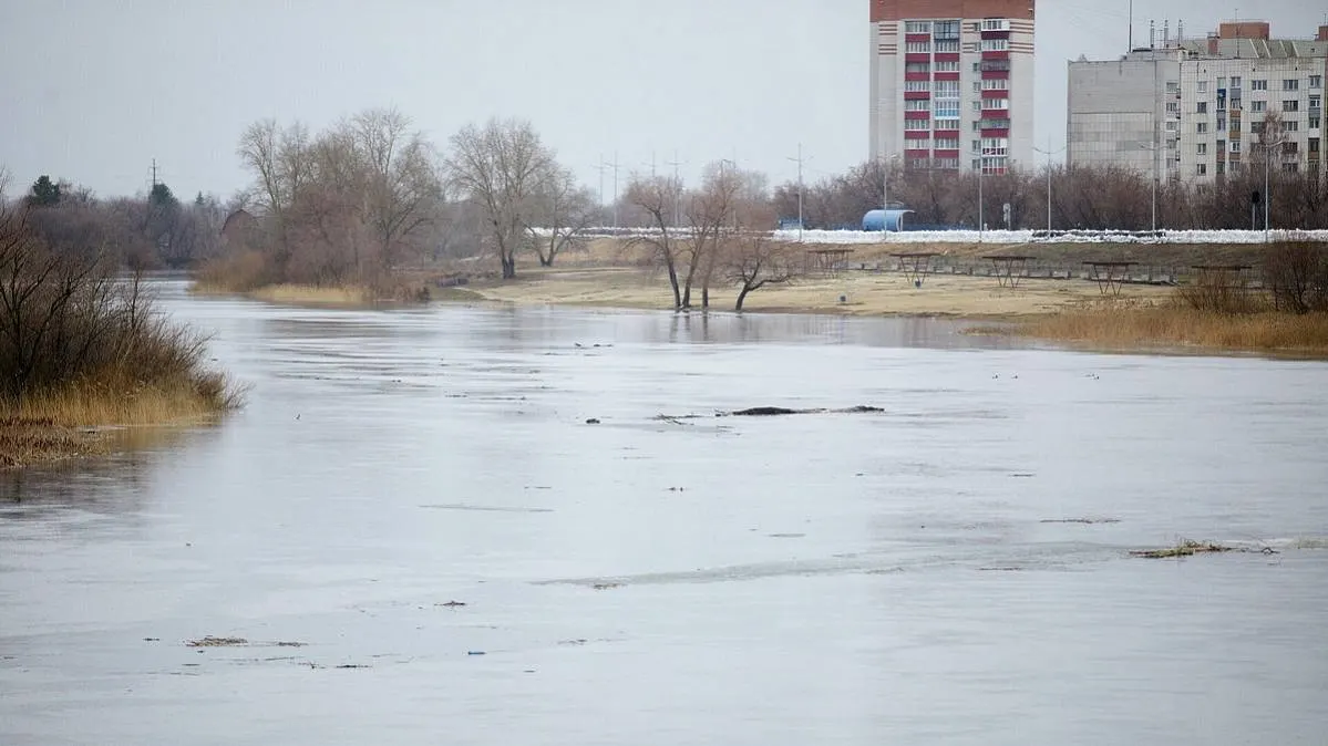 Уровень воды в Тоболе возле Кургана приблизился к 9 метрам
