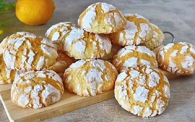 Как приготовить лимонное печенье