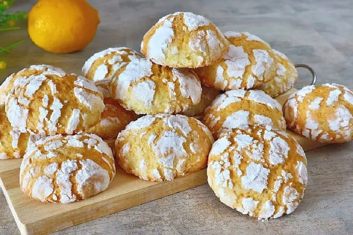 Как приготовить лимонное печенье