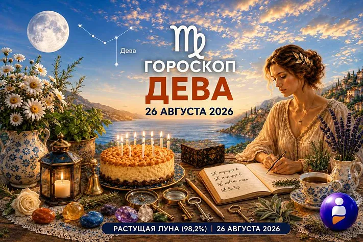 Гороскоп для рождённых 26 августа о смене маршрута