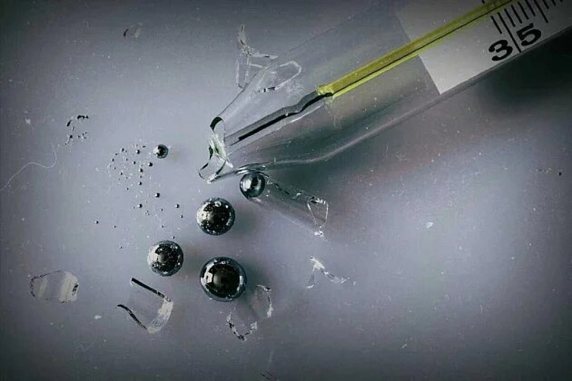 что опаснее при разбитом ртутном градуснике