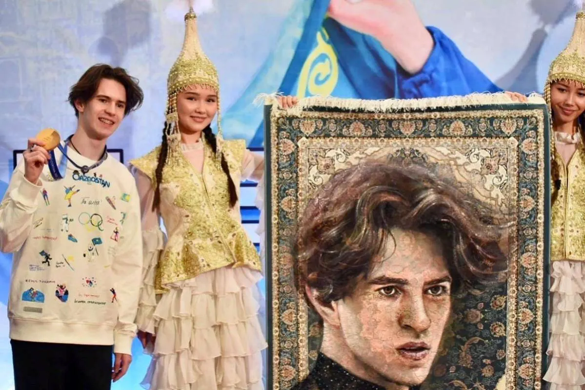 Алматы встретил олимпийского чемпиона Михаила Шайдорова