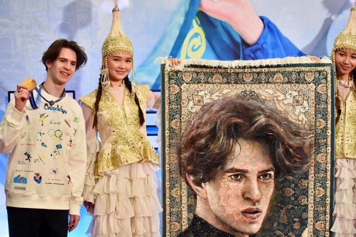 Алматы встретил олимпийского чемпиона Михаила Шайдорова