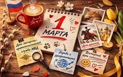 1 марта календарь делает сразу несколько дел