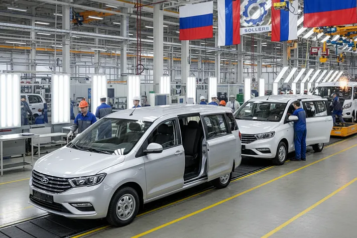 Продажи Sollers в 2025 году сократились на 22%