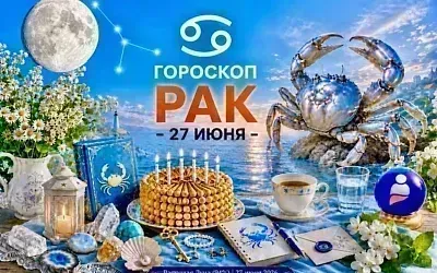 Гороскоп для рождённых 27 июня — право на свой прилив
