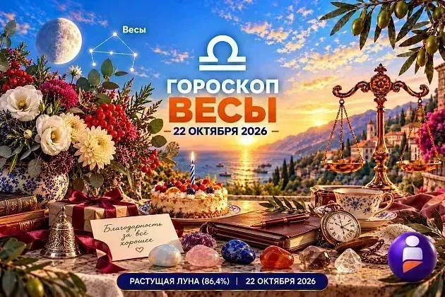 Гороскоп для рождённых 22 октября о своих заслугах