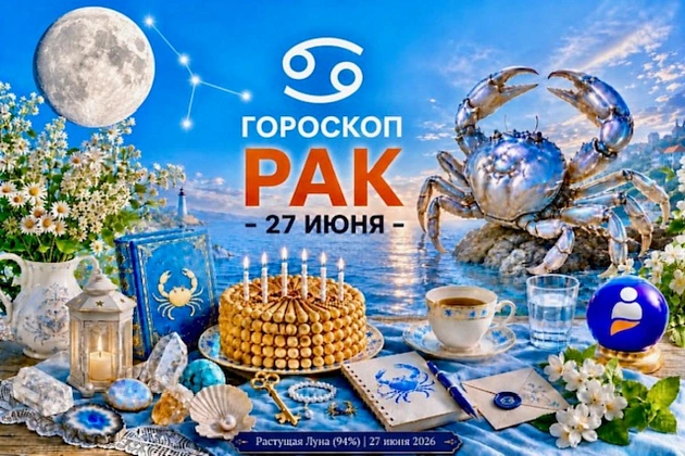 Гороскоп для рождённых 27 июня — право на свой прилив