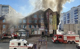 Три родные сестры погибли при пожаре в торговом центре Стерлитамака
