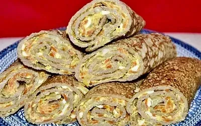 Печёночные блины с начинкой – вкусная альтернатива печёночному торту