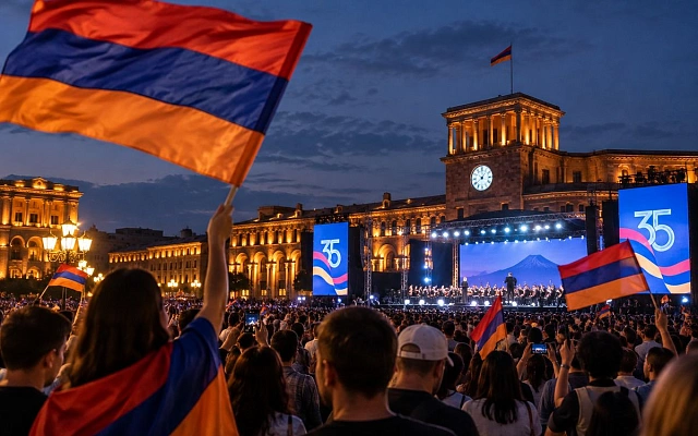 Армения отметила 35-летие независимости в споре о будущем