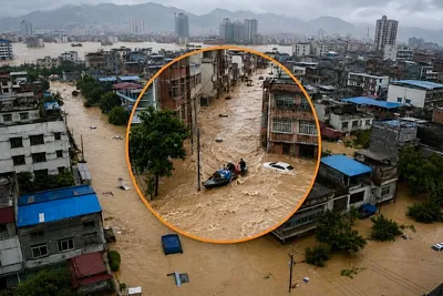 юг китая уходит под воду после «майсака»