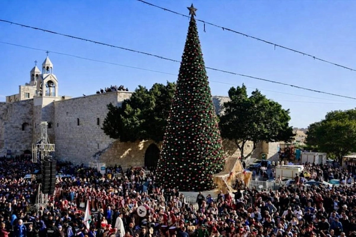 Вифлеем отметил Рождество после двух лет перерыва