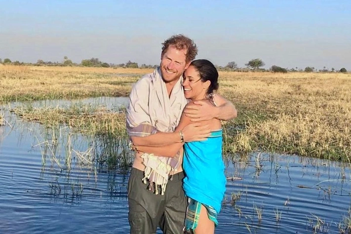 Меган Маркл вспомнила 2016 год в новом посте с Гарри