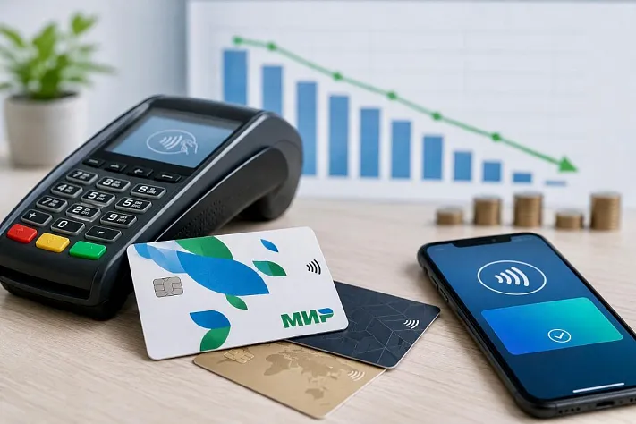 Visa и Mastercard выдавливают через комиссии
