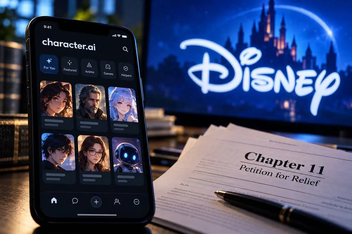 Character.AI ищет покупателя, а Disney — технологии