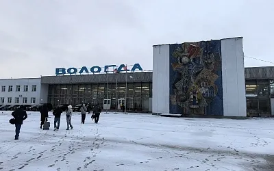 Обновлённый терминал аэропорта Вологды сохранили в стиле 70-х
