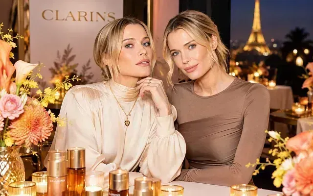 Сестры Спенсер пришли на ужин Clarins в Париже