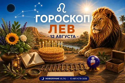 гороскоп для рождённых 12 августа о первом шаге