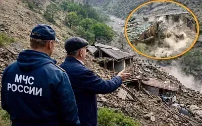 Оползни в Дагестане повредили сотни домов и привели к эвакуации