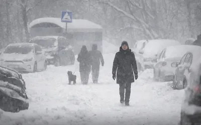 Рекордный снегопад в Москве приблизился к максимуму января