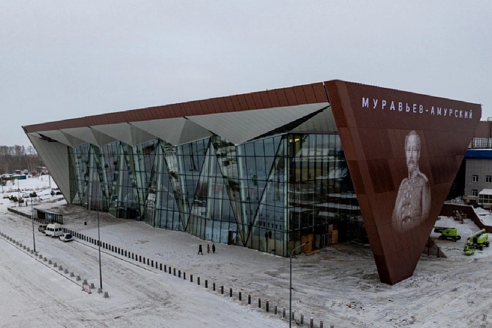 В Благовещенске начал работу новый терминал аэропорта «Игнатьево»