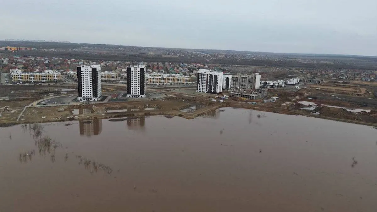 Вода в Урале поднялась до рекордной отметки