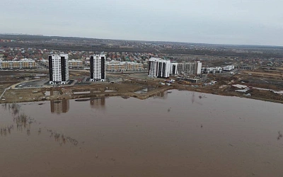 Вода в Урале поднялась до рекордной отметки
