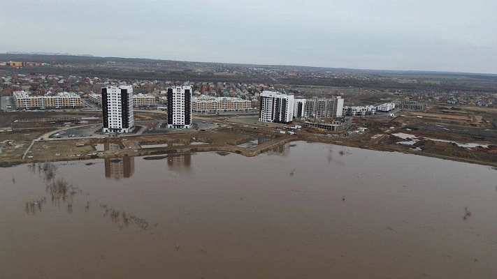 Вода в Урале поднялась до рекордной отметки