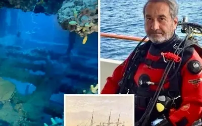 Спустя 156 лет найдено затонувшее британское судно Cleub: что обнаружил водолаз?