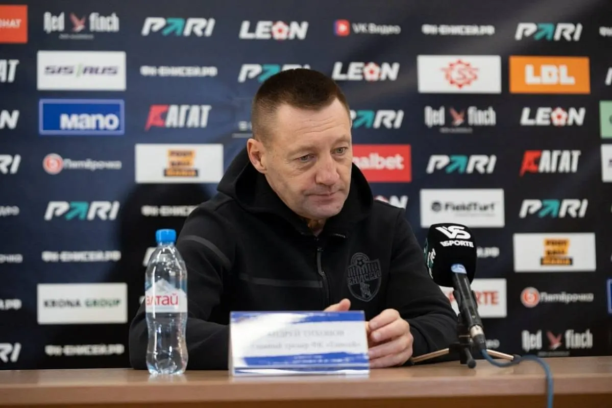 Андрей Тихонов в третий раз возглавил «Енисей»