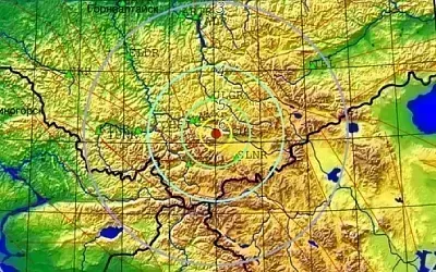 Семибалльное землетрясение произошло в Горном Алтае