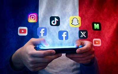 Франция обсуждает запрет соцсетей для детей младше 15 лет