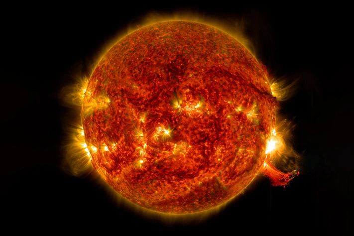 На Земле началась мощная магнитная буря