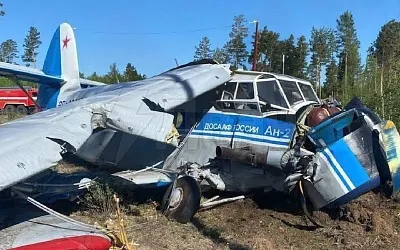 Самолёт Ан-2 совершил жёсткую посадку в Забайкалье