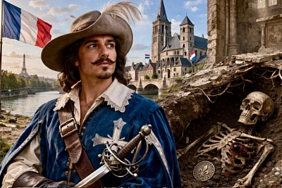 в маастрихте, возможно, нашли останки д’артаньяна