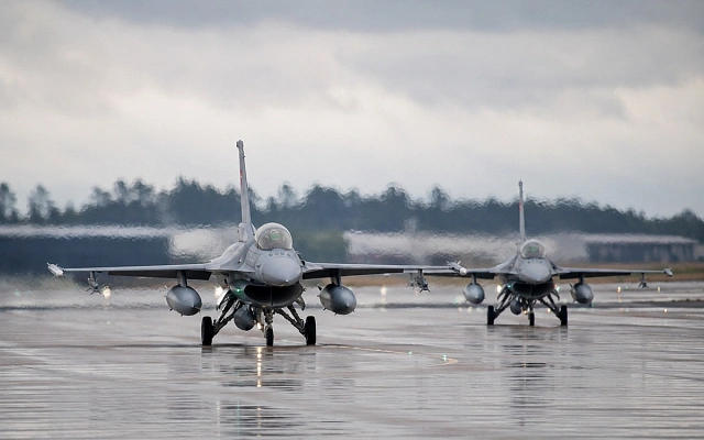Турецкие F-16 заступят на дежурство в Эстонии