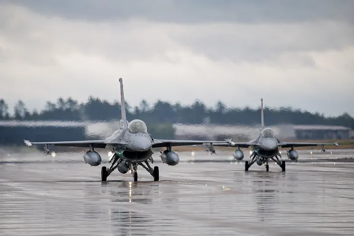 Турецкие F-16 заступят на дежурство в Эстонии