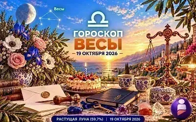 Гороскоп для рождённых 19 октября о доверенных словах