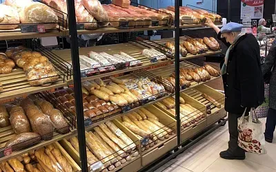 Наценки на хлеб в росийских гастрономах составляют около 60%
