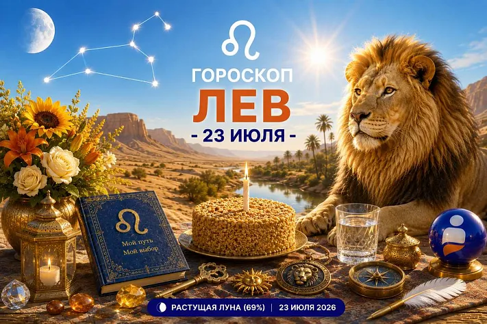 Гороскоп для рождённых 23 июля о праве выбирать себя