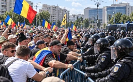 В Бухаресте протест фермеров перерос в столкновения
