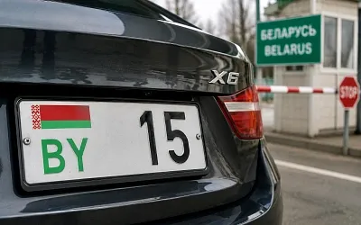 Белорусские номера стали способом уйти от сборов