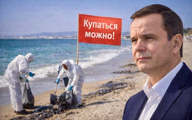 Кондратьев пообещал открыть пляжи Кубани после выброса мазута
