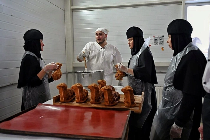 Рождественские агнцы из Владычного монастыря стали праздничным символом Серпухова