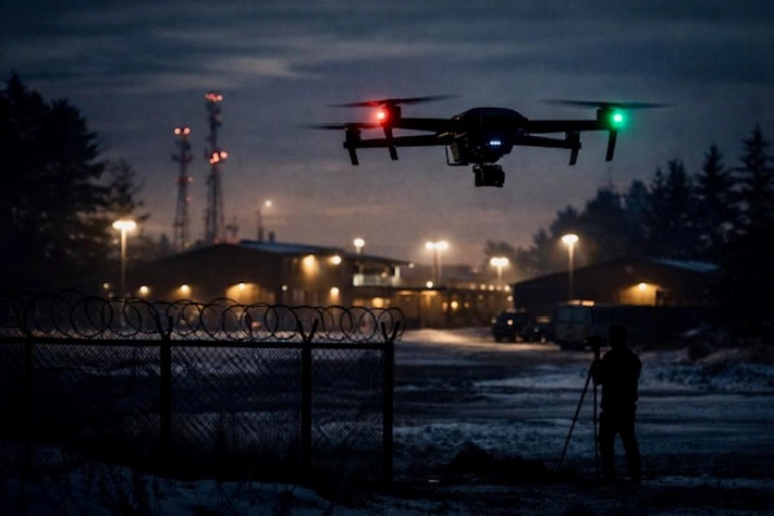 Дроны заметили над военной базой в Вашингтоне