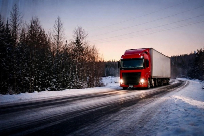 В Госдуме снова обсуждают запрет фурам ездить в снегопад
